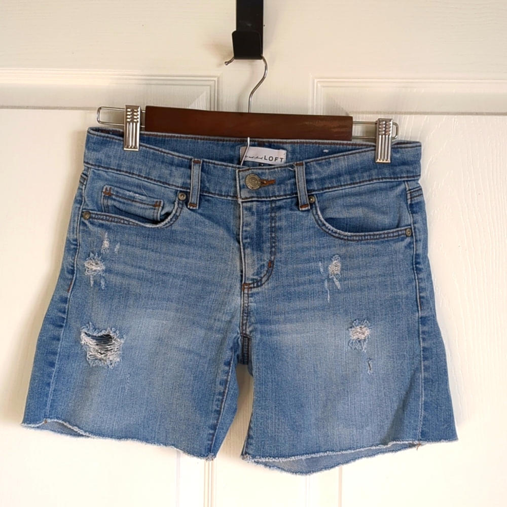 Loft size 24/00 denim shorts